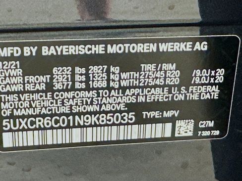 Used 2022 BMW X5 xDrive40i w/ Premium Package image 44