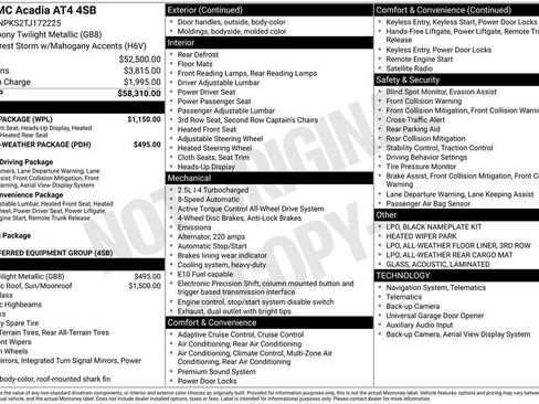 New 2026 GMC Acadia AT4 w/ Luxury Package AWD/4WD image 36