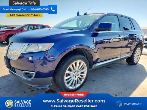 Used 2011 Lincoln MKX 2WD w/ 102A Rapid Spec Order Code image 1