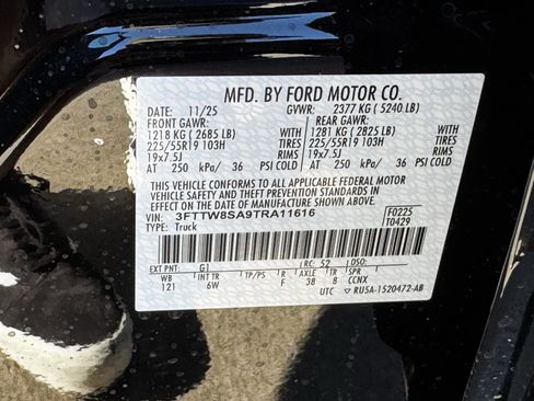 New 2026 Ford Maverick Lariat w/ Black Appearance Package image 22