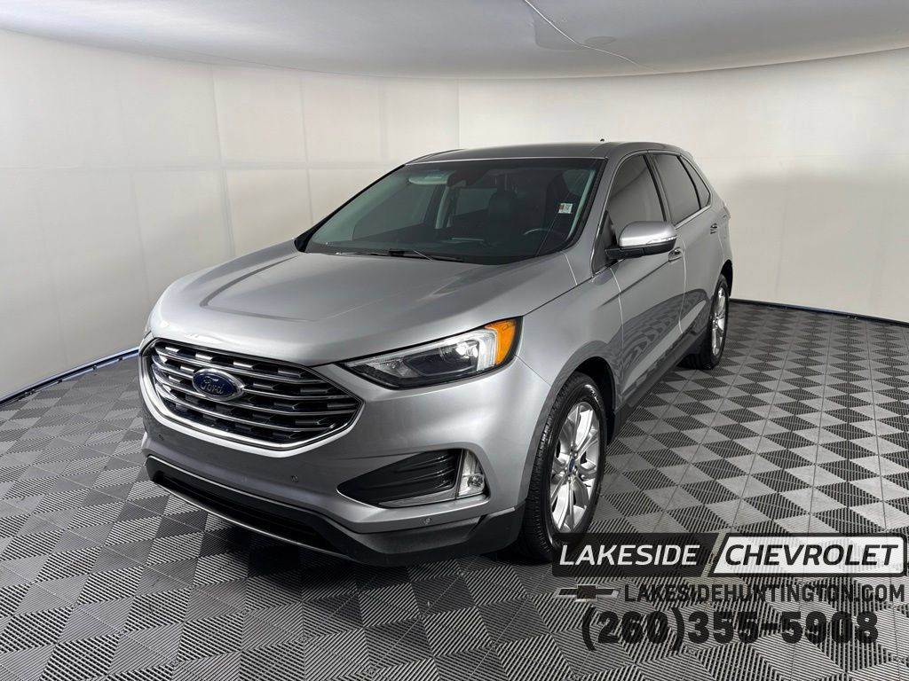 Used 2022 Ford Edge Titanium w/ Cargo Accessory Package AWD/4WD image 1