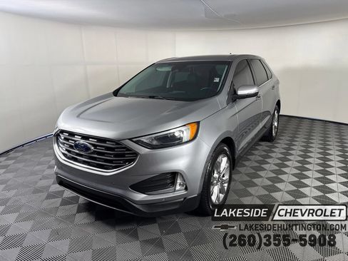 Used 2022 Ford Edge Titanium w/ Cargo Accessory Package AWD/4WD image 1