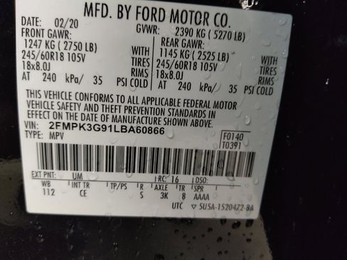 Used 2020 Ford Edge SE FWD image 33