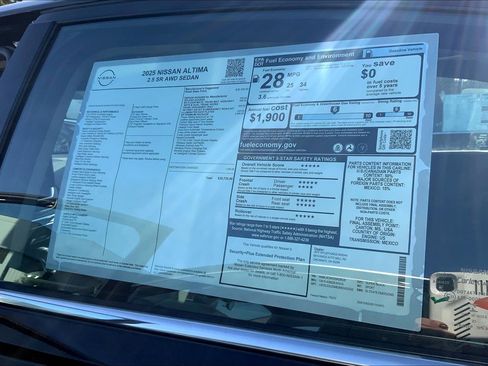 New 2025 Nissan Altima 2.5 SR image 24