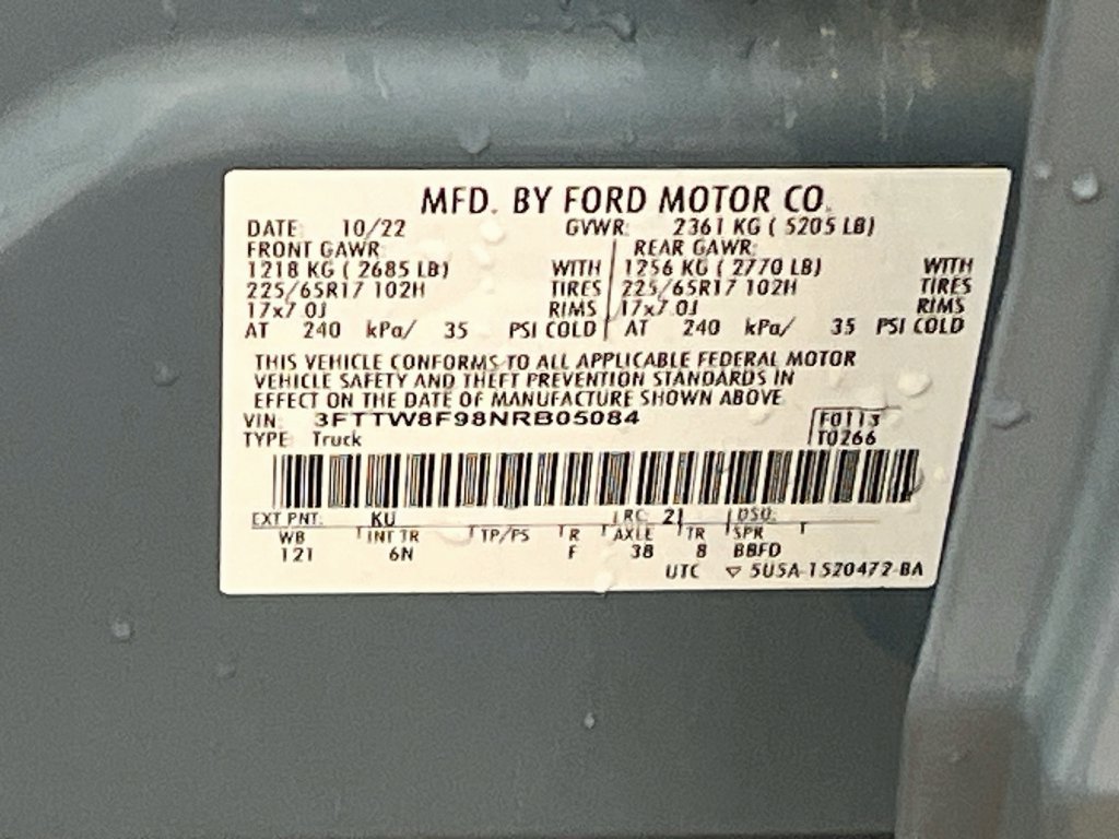 Used 2022 Ford Maverick Lariat w/ Lariat Luxury Package AWD/4WD image 32