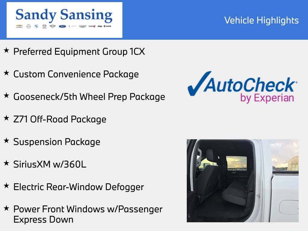 Used 2024 Chevrolet Silverado 2500 Custom w/ Custom Convenience Package AWD/4WD image 7