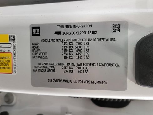 Used 2023 Chevrolet Suburban High Country AWD/4WD image 29