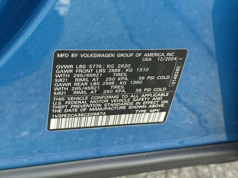 New 2025 Volkswagen Atlas Cross Sport SEL Premium R-Line image 16