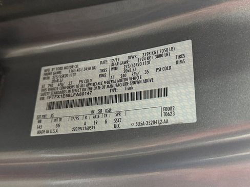 Used 2020 Ford F150 XL w/ Equipment Group 101A Mid AWD/4WD image 36
