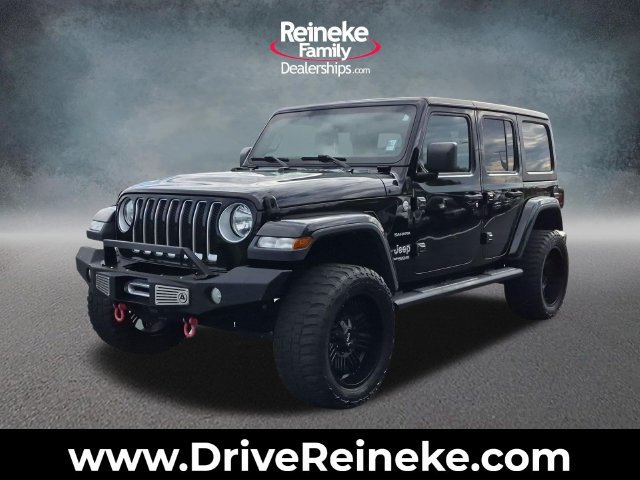 Used 2021 Jeep Wrangler Unlimited Sahara AWD/4WD image 1