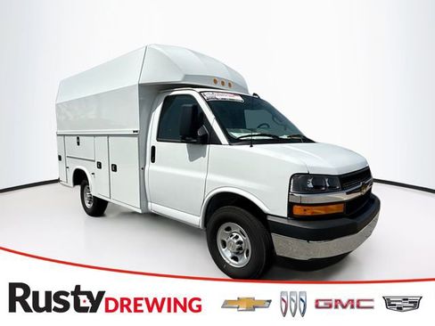 New 2024 Chevrolet Express 3500 w/ Power Convenience Package RWD image 1