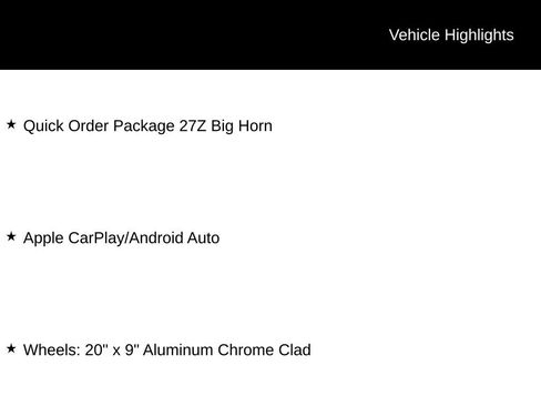 New 2026 RAM 1500 Big Horn AWD/4WD image 3