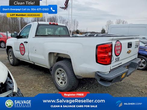 Used 2017 Chevrolet Silverado 1500 W/T RWD image 3