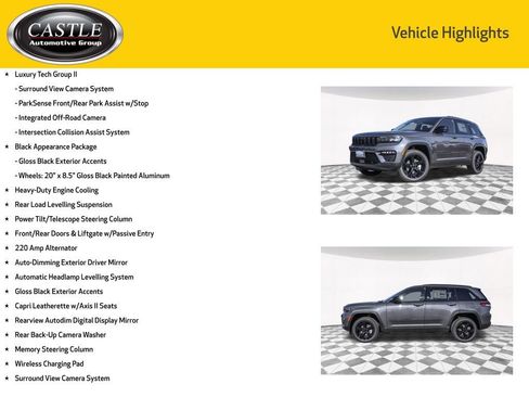 New 2025 Jeep Grand Cherokee Limited w/ Luxury Tech Group II image 6