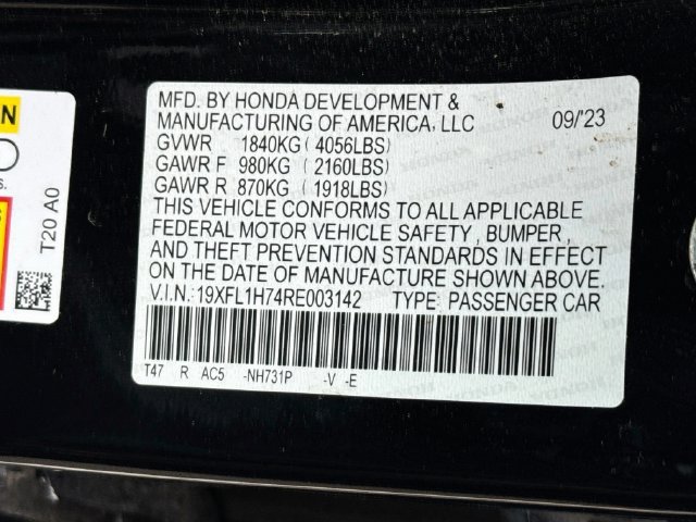 Used 2024 Honda Civic EX-L image 25