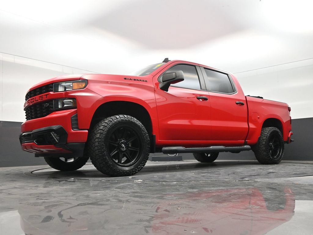 Used 2021 Chevrolet Silverado 1500 Custom w/ LPO, Blackout Package RWD image 20