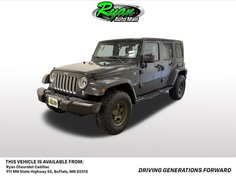Used 2016 Jeep Wrangler Unlimited Sahara w/ Dual Top Group AWD/4WD image 1