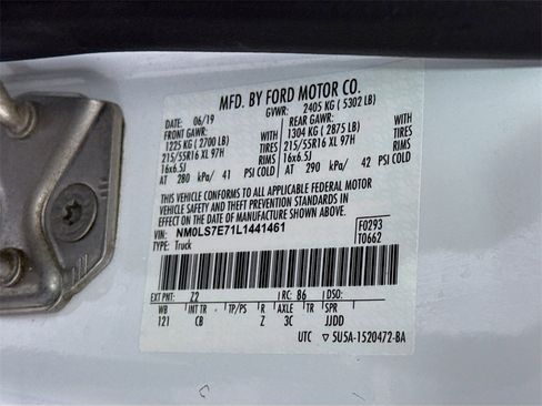 Used 2020 Ford Transit Connect XL w/ CNG/LPG Engine Prep Package image 32