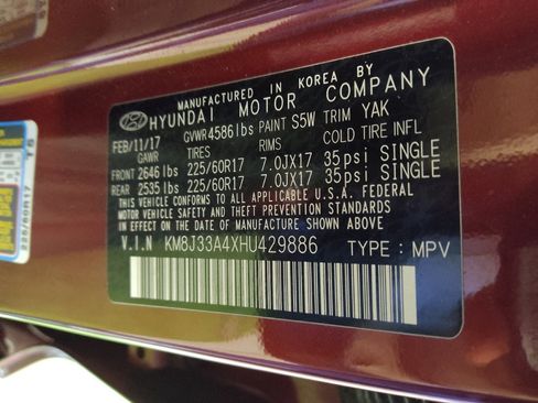 Used 2017 Hyundai Tucson SE Plus FWD image 33