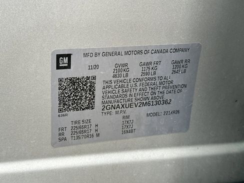 Used 2021 Chevrolet Equinox LT image 35