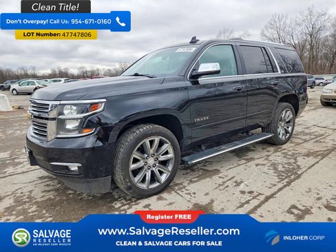 Used 2015 Chevrolet Tahoe LTZ image 1