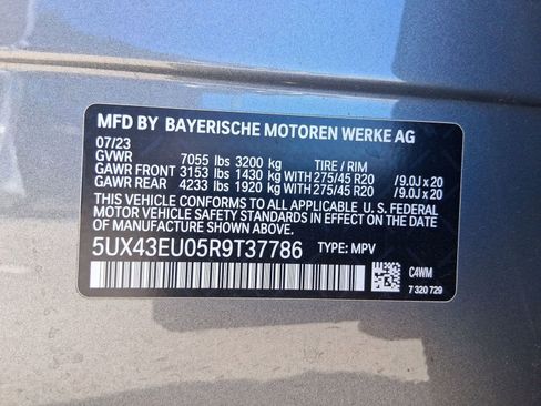 Certified 2024 BMW X5 xDrive50e w/ Parking Assistance Package image 21