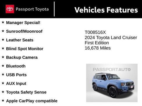 Used 2024 Toyota Land Cruiser AWD/4WD image 10