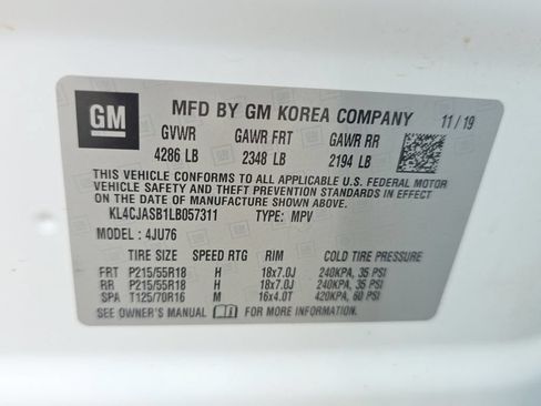 Used 2020 Buick Encore Preferred FWD image 21