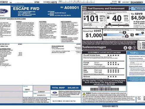 Certified 2025 Ford Escape SE w/ PHEV Premium Package image 8