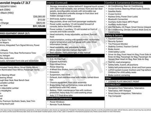 Used 2015 Chevrolet Impala LT image 26