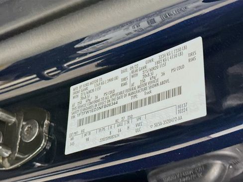 Used 2022 Ford F150 Platinum w/ Equipment Group 701A High image 34