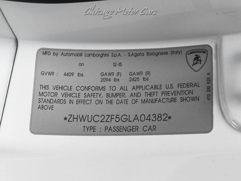 Used 2016 Lamborghini Huracan LP 580-2 image 50