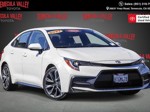 Certified 2021 Toyota Corolla SE w/ Carpet Mat Package (TMS) FWD image 1