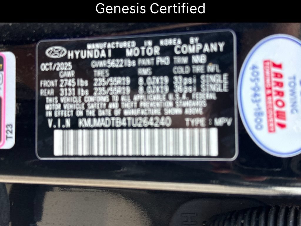 Certified 2026 Genesis GV70 2.5T AWD/4WD image 29