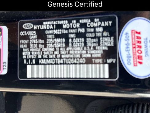 Certified 2026 Genesis GV70 2.5T AWD/4WD image 29