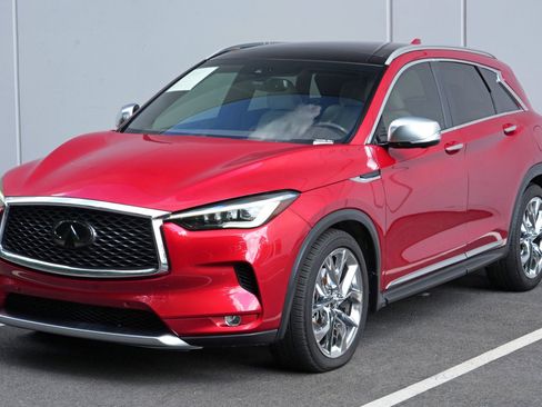 Used 2021 INFINITI QX50 Autograph w/ Premium White Leather Package FWD image 50