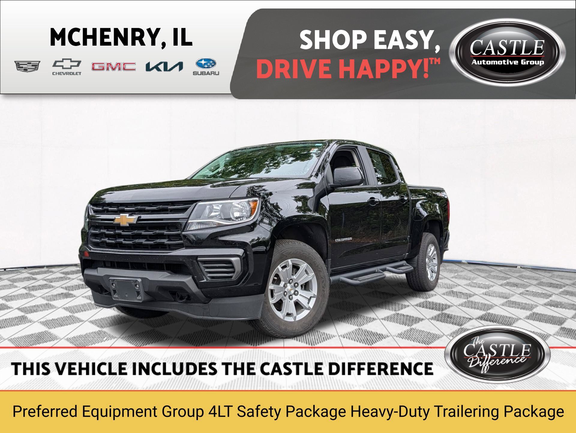 Used 2021 Chevrolet Colorado LT w/ Safety Package AWD/4WD image 1