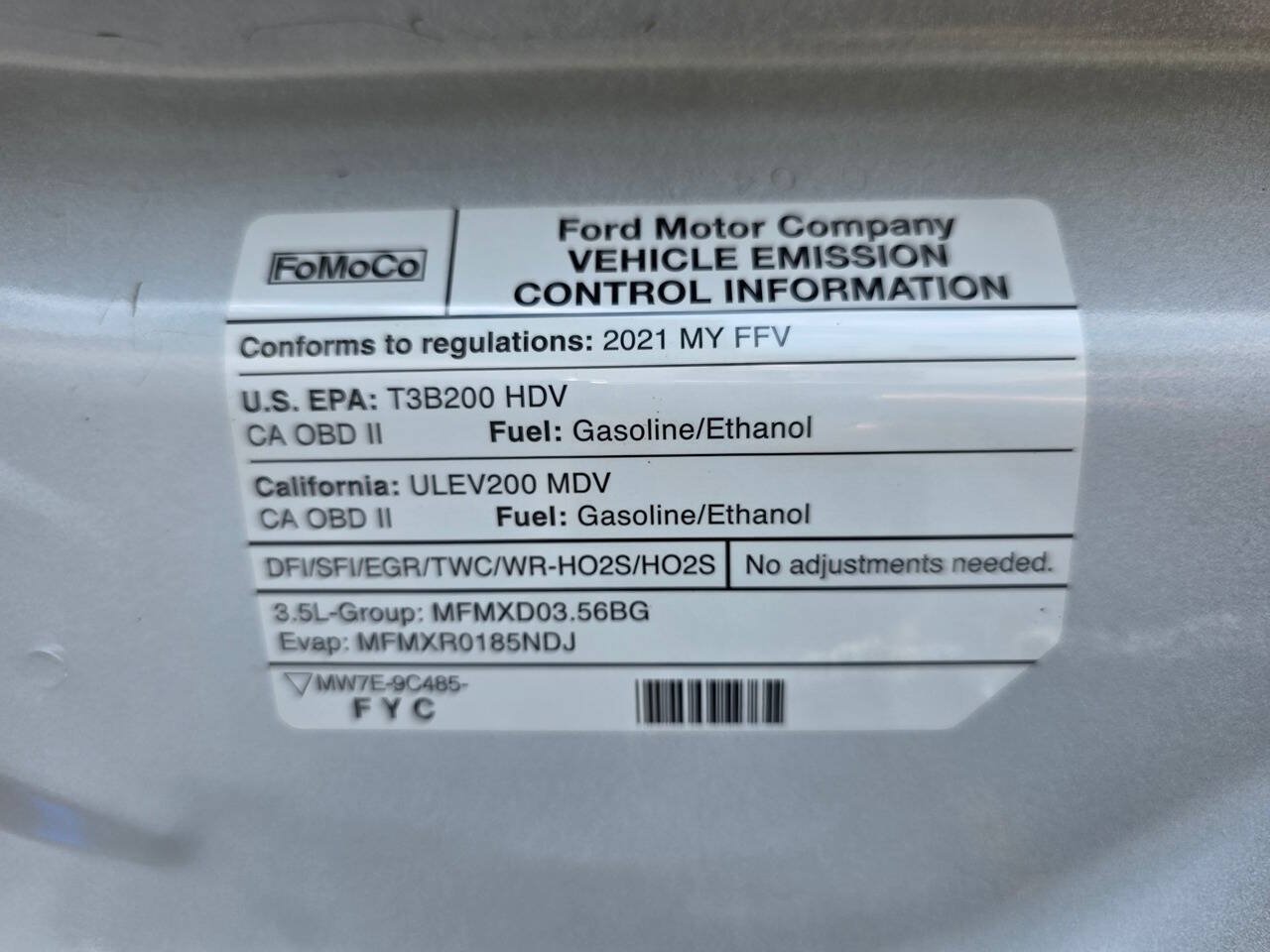 Used 2021 Ford Transit 250 148 High Roof w/ Load Area Protection Package RWD image 24