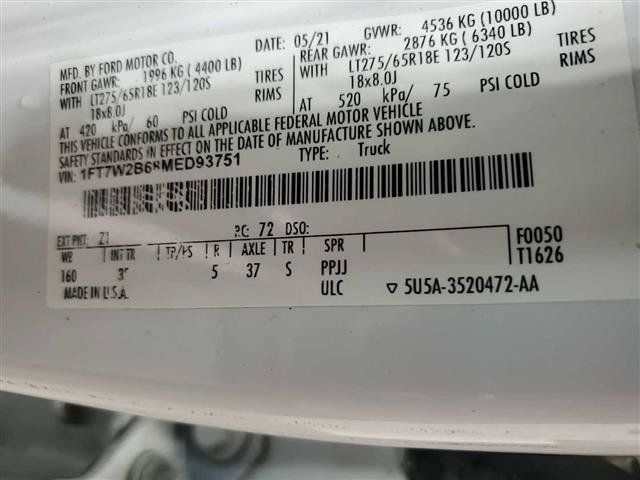 Used 2021 Ford F250 XLT AWD/4WD image 5