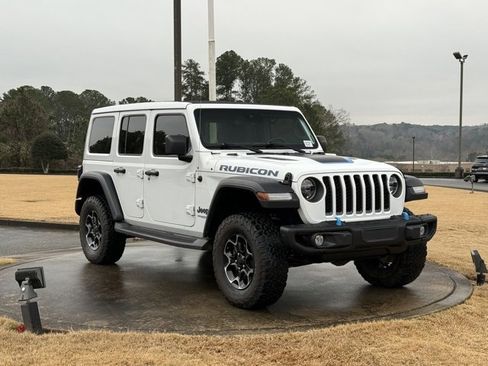 Used 2021 Jeep Wrangler Unlimited Rubicon 4xe w/ Steel Bumper Group image 7