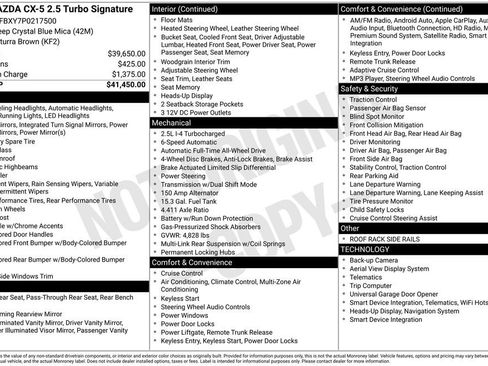 Used 2023 MAZDA CX-5 Signature image 3
