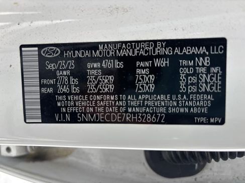 Certified 2024 Hyundai Tucson Limited image 33