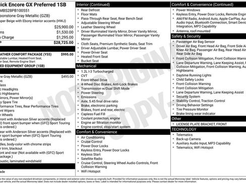 Used 2023 Buick Encore GX Preferred w/ Cold Weather Comfort Package image 6