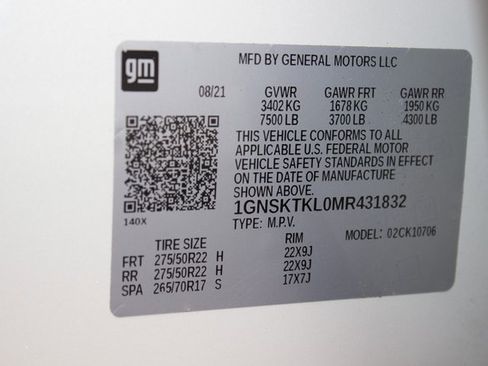 Used 2021 Chevrolet Tahoe High Country image 35