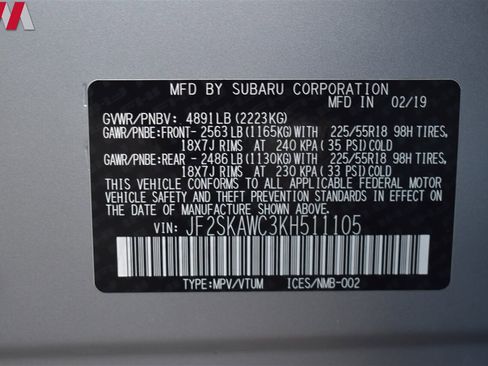 Used 2019 Subaru Forester Touring w/ Popular Package #3 image 38