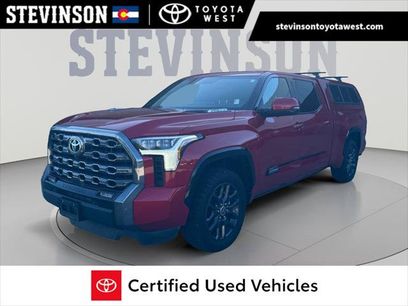 Certified 2022 Toyota Tundra Platinum w/ Advanced Package