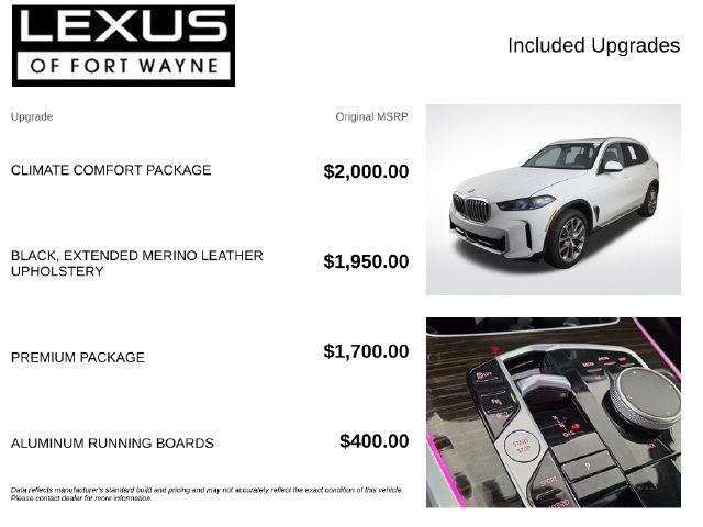 Used 2025 BMW X5 xDrive50e AWD/4WD image 4