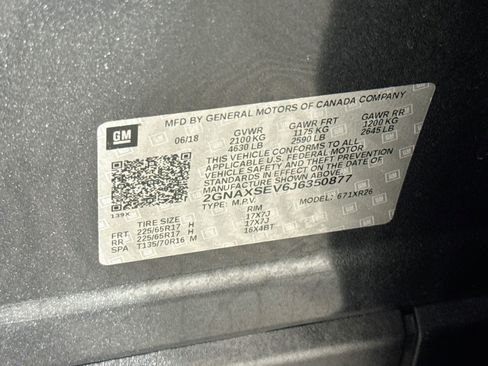 Used 2018 Chevrolet Equinox LT AWD/4WD image 38