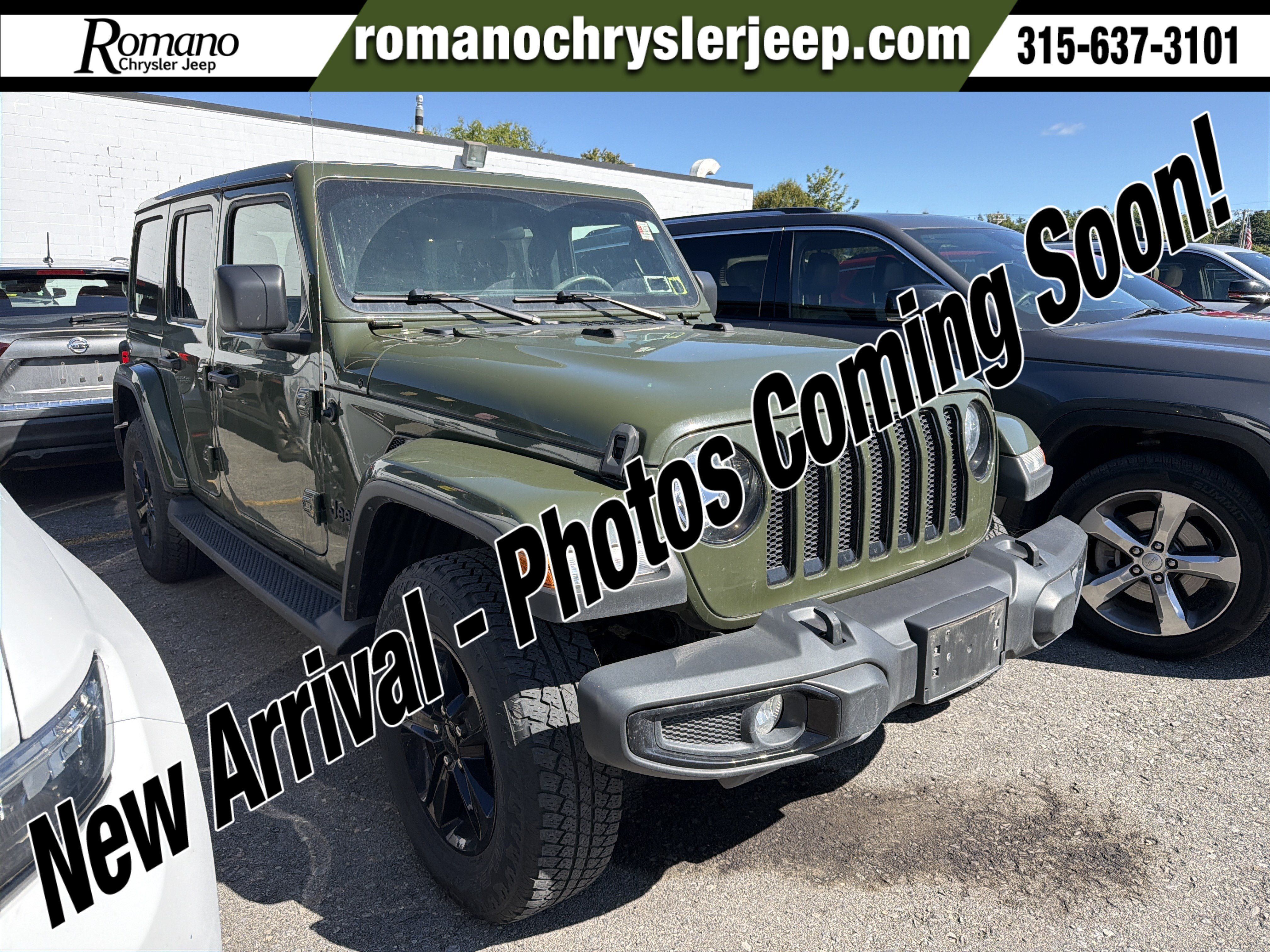 Used 2021 Jeep Wrangler Unlimited Sahara AWD/4WD image 1