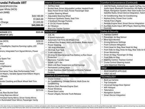 Used 2023 Hyundai Palisade XRT w/ Cargo Package image 43